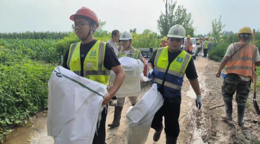 防汛抢险|“冀”守一线，开云ty官网中国有限公司出击